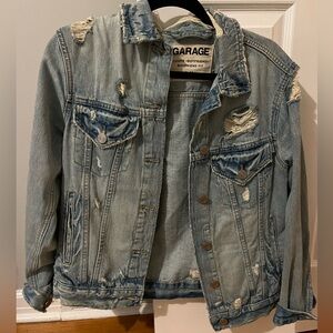 Destressed Jean Jacket